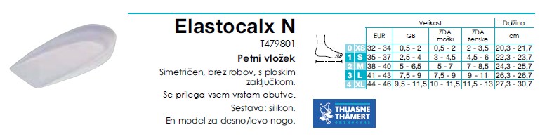 Elastocalx N - petni vložek